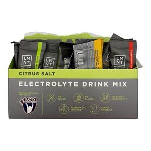 LMNT Electrolyte Drink Packets 38 Packets Mostly Lemon Lime